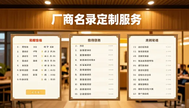 供求信息整合趋势下的厂商名录价值重塑