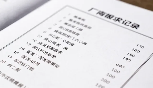 工商查询中厂商名录常见问题与处理方法