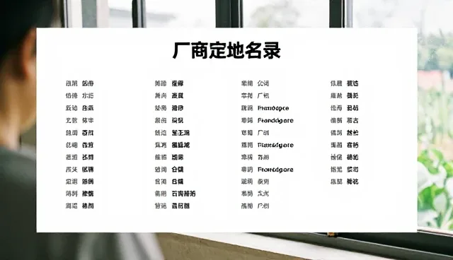 品牌在厂商名录查询中的价值与趋势变化